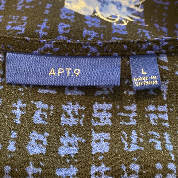 Apt. 9 Floral Weave Blouse - Picture 8 of 8